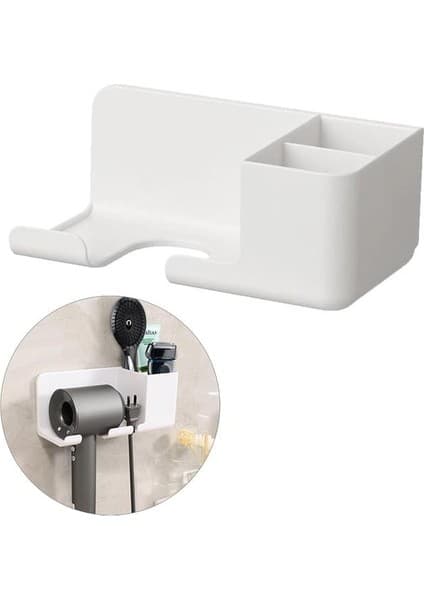 SN-27125 Banyo Rafı Sabunluk Diş Fırçası Saç Kurutma