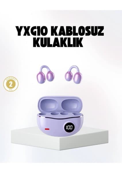 Bluetooth YXG10 Kulak Arkası Tasarım Cilt Dostu Silikon Hafif