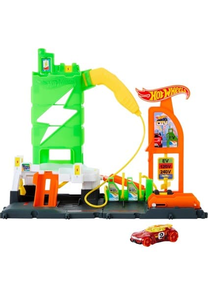 Belirtilmemiş Hot Wheels Elektrikli Araç Şarj Istasyonu Oyun