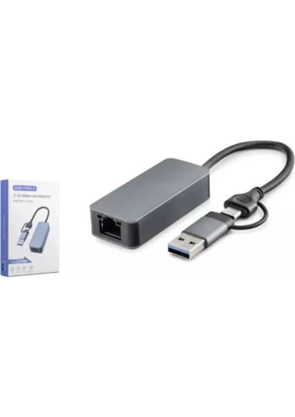 Nodar Hadron HDX7852 Ethernet Card Usb2.0 + Type-C 2.5