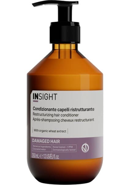 Insight Damaged Hair Restructurizing Onarıcı Saç Kremi 350 ml - Besleyici Şekillendirici Saç