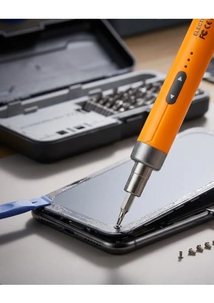 Profesyonel Elektrikli Tornavida Seti 600MAH Şarjlı 38 Parça Hassas Vida