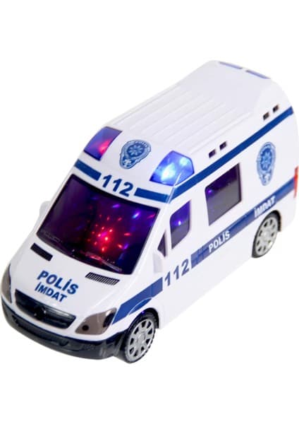 Nessi World 112 Polis Imdat 3D Işıklı Sesli Polis