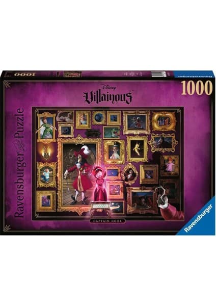Villainous Captain Hook Yapboz, 1000