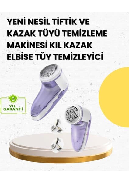 Epilons Tiftik Ve Tüy Toplama Cihazı – 200ml Hazne, Kompakt Fiyatı