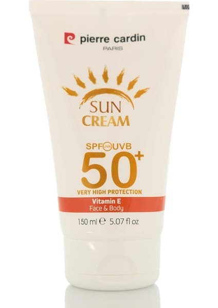 Pierre Cardin 50+ SPF Çok Yüksek Koruma Kremi 150 ml Vitamin E İçeren Koruyucu