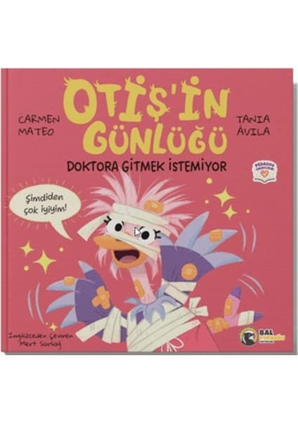 Bal Porsuğu Yayınları Otiş'in Günlüğü - Doktora Gitmek Kitabı