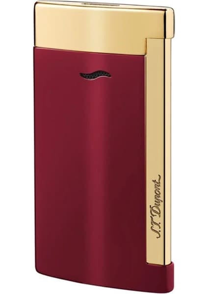 S.t. Dupont Slim 7 Lotus Kırmızı-Altın Çakmak 27707