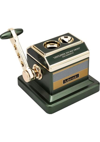 Lubinski Vintage Special Edt. Metal Masa Puro Kesici Giyotin Double Cutter