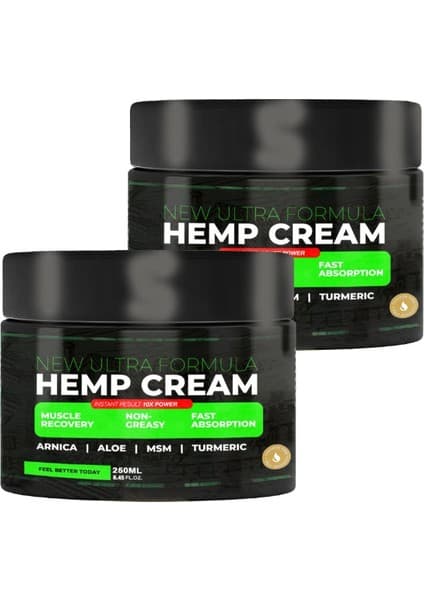 Louise Beauty Hemp Cream 2 Adet ve Cildinizin Nemlenmesine 250 ml
