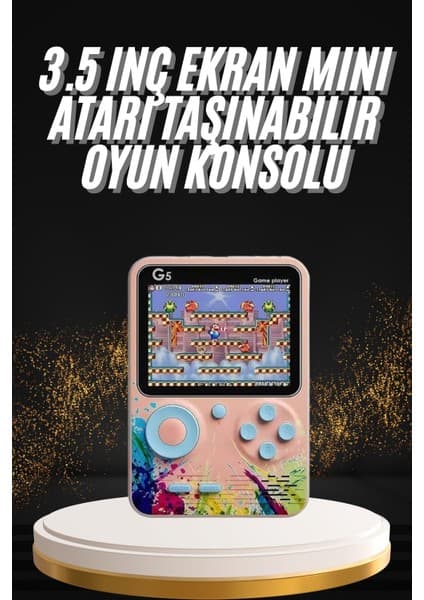 AyrStore Televizyona Bağlanan Çift Joystick Taşınabilir Klasik Retro