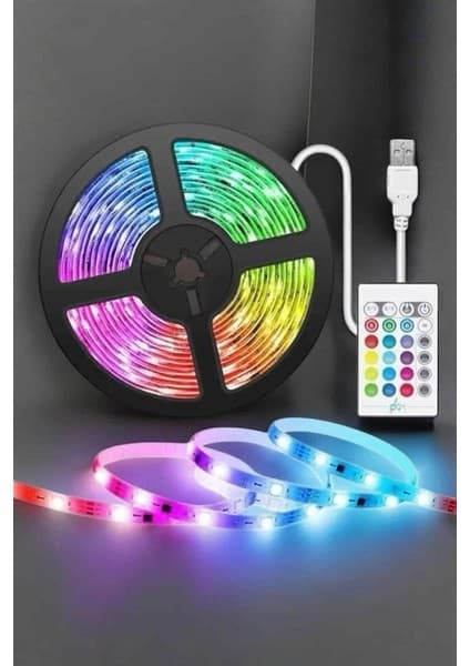 Epilons 5m Rgb Işıklı Her Ortama Uygun LED