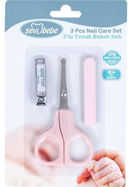 Sevi Bebe 3'lü Tırnak