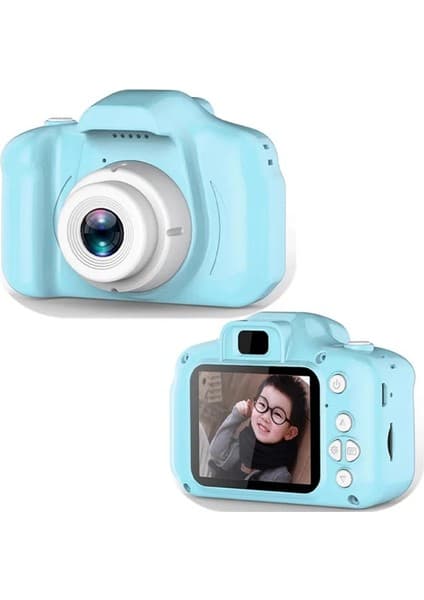 AyrStore Mavi Hd Taşınabilir Mini Kamera Video Kayıt ve Fotoğraf Çekim