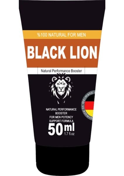 Bezos Black Lion 50 ml Men Booster Krem Krem