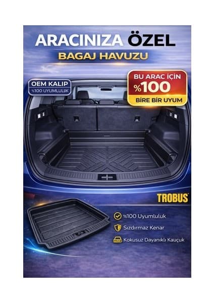 Trobus Chevrolet Captiva 2007 Sonrası Bagaj Havuzu Fiyatı