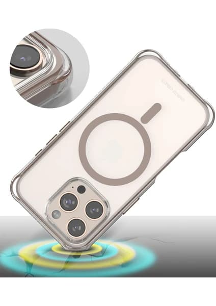 İlk El Grup iPhone 16 Hulk Magsafe Kapak - Çöl Titanyum