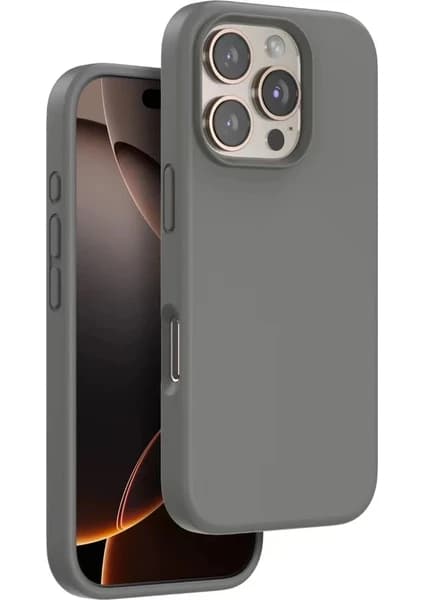 İlk El Grup iPhone 16 Pro Max Home Magsafe Kapak - Titan Gri