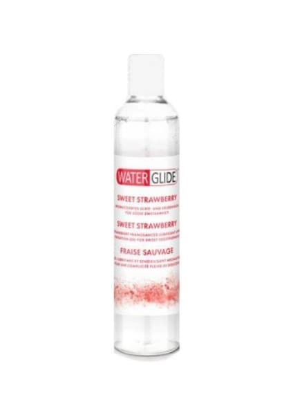 Bezos Waterglide Çilek Aromalı Jel 400 ml / Waterglide Strawberry Flavored Lubricant Gel 400