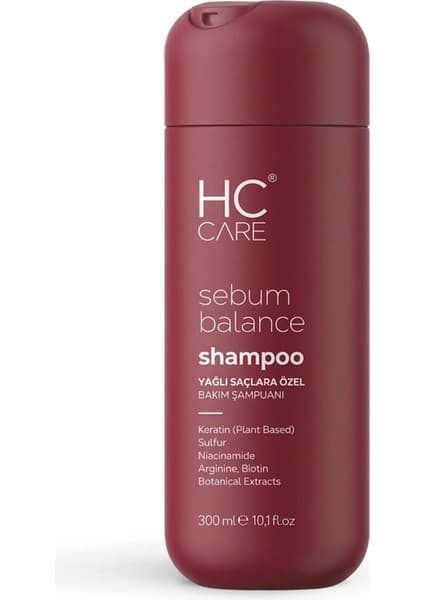 Hc Care Sebum Balance Yağlı Saçlar için Arındırıcı