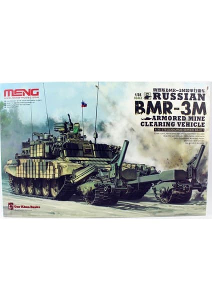 Meng SS-011 1/35 Ölçek, Rus BMR-3M (T90) Mayın Temizleme