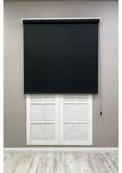 Stor Perde Ithal Mat Polyester, Siyah, 60 x