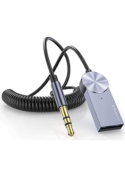 Kuulaa USB Bluetooth 5.0 3.5 Aux Receiver Aux Wireless Araç