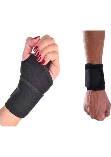2li Set El Ateli Bandajı Neopren El Bilek Bandajı Ateli Spor Koruma Bandı