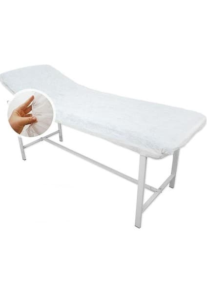 Yeni Nesil Sedye Örtüsü Her Tarafı Lastikli 80 x 220 50 Adet Tek