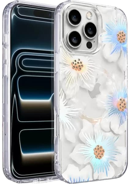 İlk El Grup iPhone 16 Pro Max Desina Magsafe Kapak - Desen 2