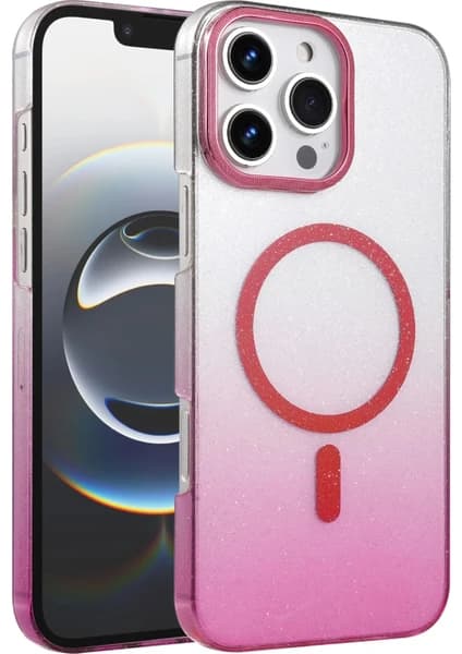 İlk El Grup iPhone 16 Pro Max Glossy Magsafe Kapak - Pembe