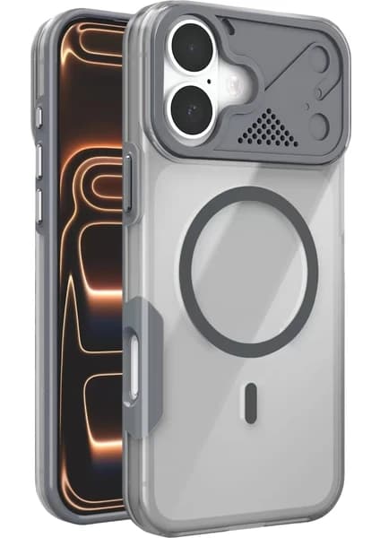 İlk El Grup iPhone 16 Zinko Magsafe Kapak - Titan Gri