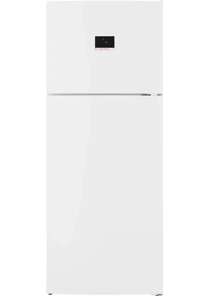 Bosch KDN76XWE1N Serie 4 Üstten 186 x 75 cm Beyaz Donduruculu Buzdolabı