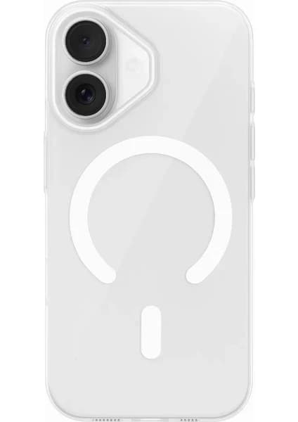 sbodurhome iPhone 16 Pc Blank Magsafe Kapak - Şeffaf