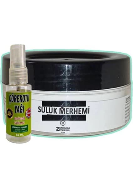 Etkili Sülük Merhemi Tüm Vücutmasajkremi 50 ml + Çörekotu