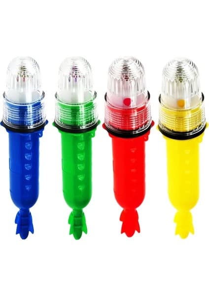 Melonika Pilli 5led Balıkçı ve Domuz Feneri Sinyalli Roket Modeli Su