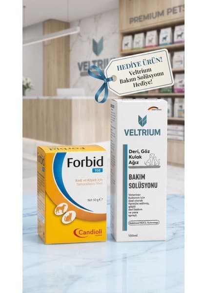 Candioli Forbid 50 gr - Kedi ve Köpeklerde Dışkı Yeme Alışkanlığını Engelleyen