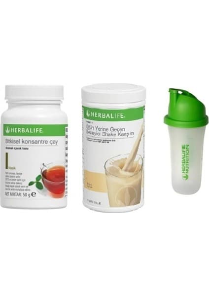 Herbalife Vanilya Set+Klasik Çay 50