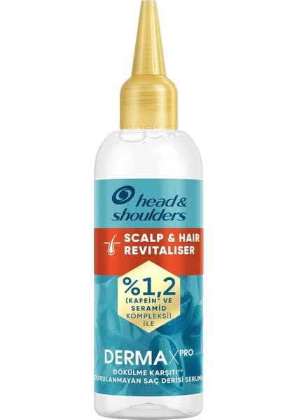 Head & Shoulders Dermaxpro Dökülme Karşıtı Serum Kuru Ciltler İçin %1,2 Kafein ve Seramid