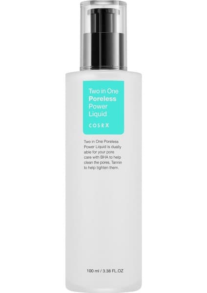 Cosrx Two In One Poreless Power Liquid Bakım Toniği Yağlı Ciltler İçin Salicylic