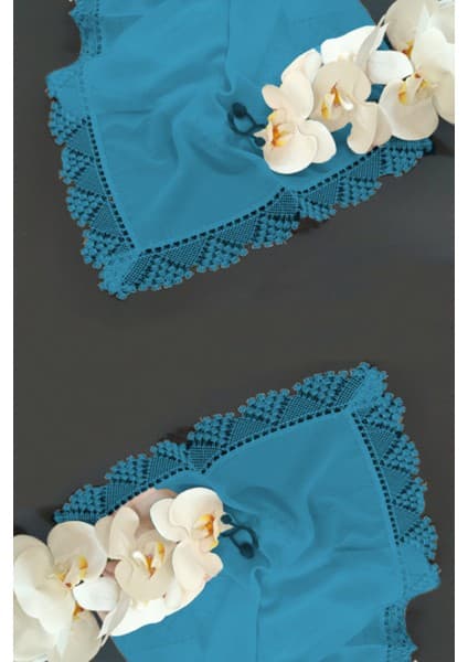 2 Adet, Iğne Oyası Çeyizlik Mevlüt Örtüsü, Şal, 70 x 140