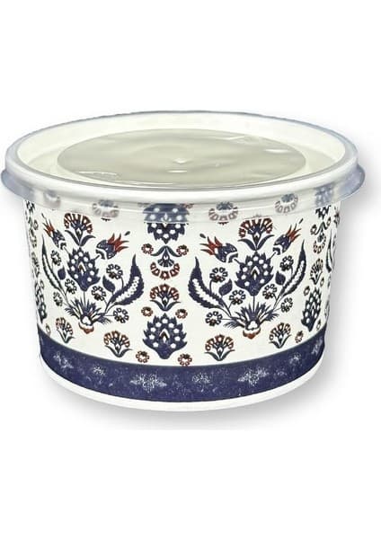 OEM 16 Oz Seramik Desenli Karton Çorba Kasesi Aşure,