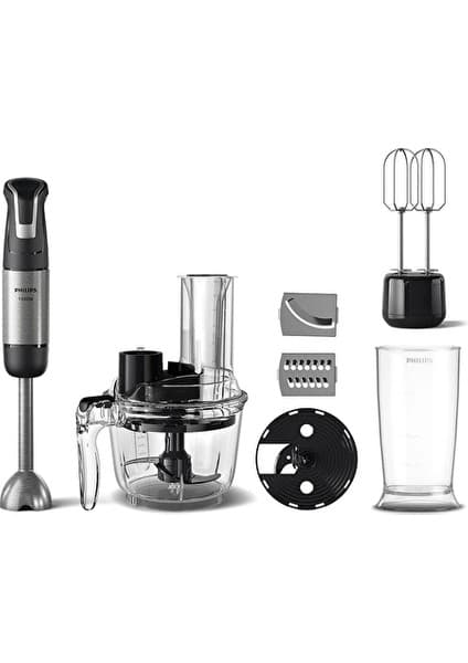 Philips 5000 Serisi El Blender Seti HR2695/01 Paslanmaz Çelik Malzemeden Dayanıklı