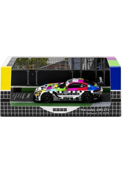 Mey Ithalat® 1/64 Model Araç -Amg Gt3 Bathurst 12H 2025 Gruppem Racing Maro Engel / Mikaël Grenier