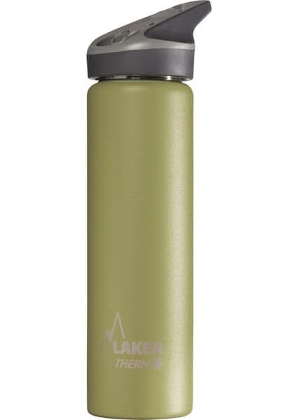 Laken 188 Pçelik Summit Termos Şişe - Haki Unisex Yeşil