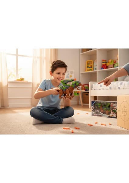 NW NessiWorld 272-007ABC Yürüyen Ok Atan Işıklı Sesli Oyuncak