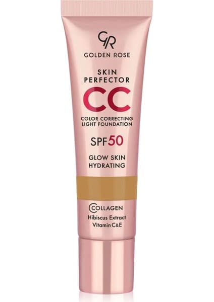 Golden Rose Skin Perfector cc Light Foundation No 106, 30