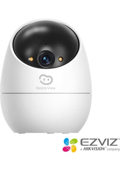 Beans View D210 2MP 1080P İç Mekan Wi-Fi Güvenlik Kamerası, Akıllı Hareket Algılama, Gece Görüşü,