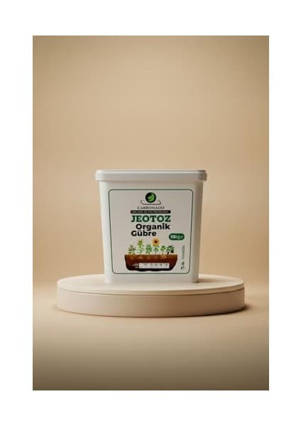 Jeotoz Organik Gübre 10 kg –%100 Doğal, Toprak Canlandırıcı ve Güçlü Bitki