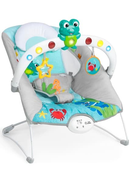 Str Store Ocean Explorers Müzikal Zıpzıp Yenidoğan Koltuğu, Kick To It Neptune, Üniseks, 0-6 Ay, 9